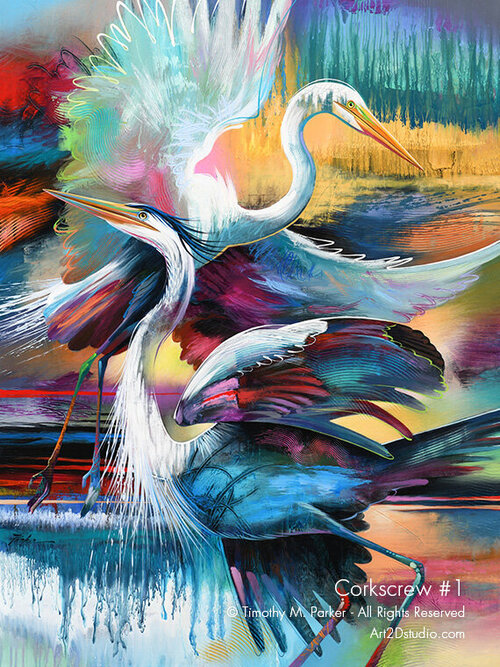 Bird Art, Tropical Bird Paintings, Blue Heron Art, Egrets, Horse Art,  Modern Wall Art, Coastal Art — Art Gallery Naples FL, Contemporary Art  Southwest Florida, Artist Timothy Parker, Abstract Art, Figure Art,