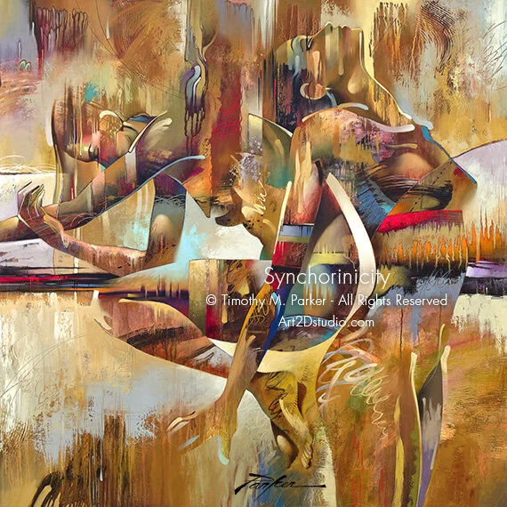 Synchronicity - Figurative Oil Painting on Canvas