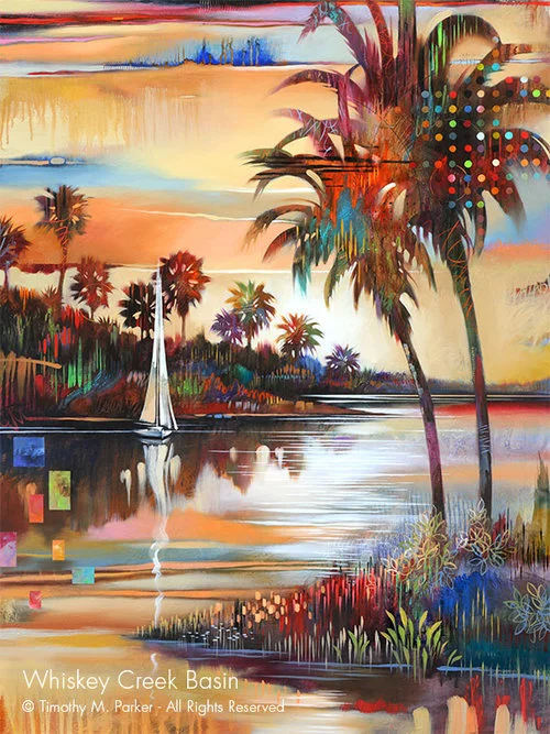 Landscape Artwork Naples FL, Large Landscape Art, Landscape Painting