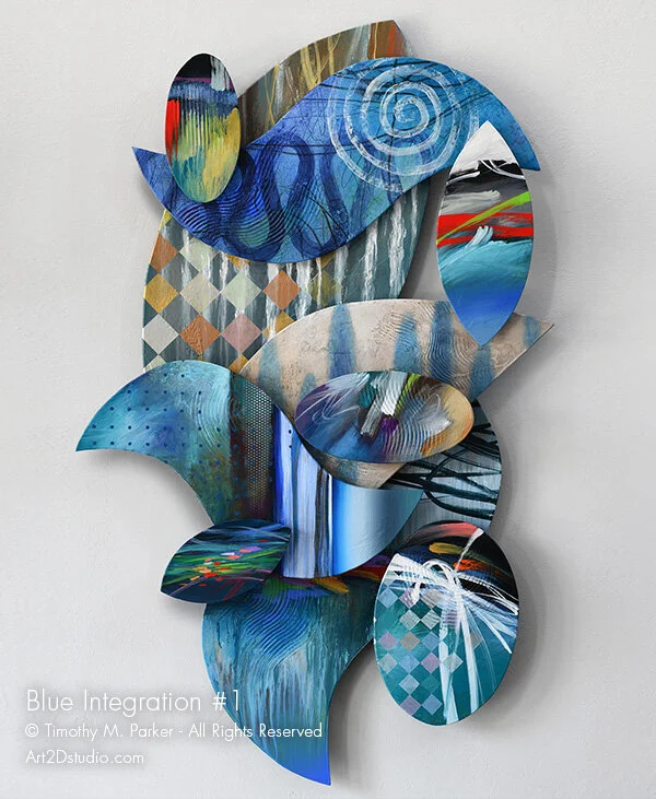 3D Art, 3D painting, 3D art Naples FL, Three Dimensional art, 3D Wall Art, abstract art, Large Wall Art, Modern Wall Art,  Artist Timothy Parker, Large Abstract Wall Art, Naples Florida Art Gallery