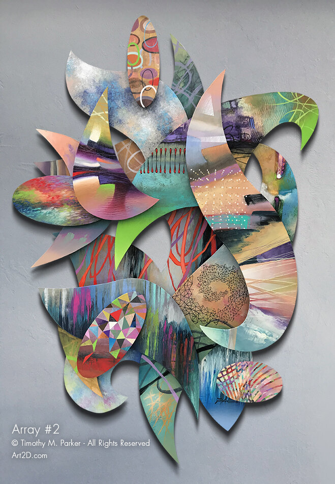 Array #2 - 3D Wall Art