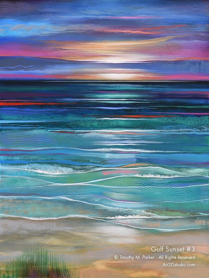 Landscape Artwork Naples FL, Large Landscape Art, Landscape Painting