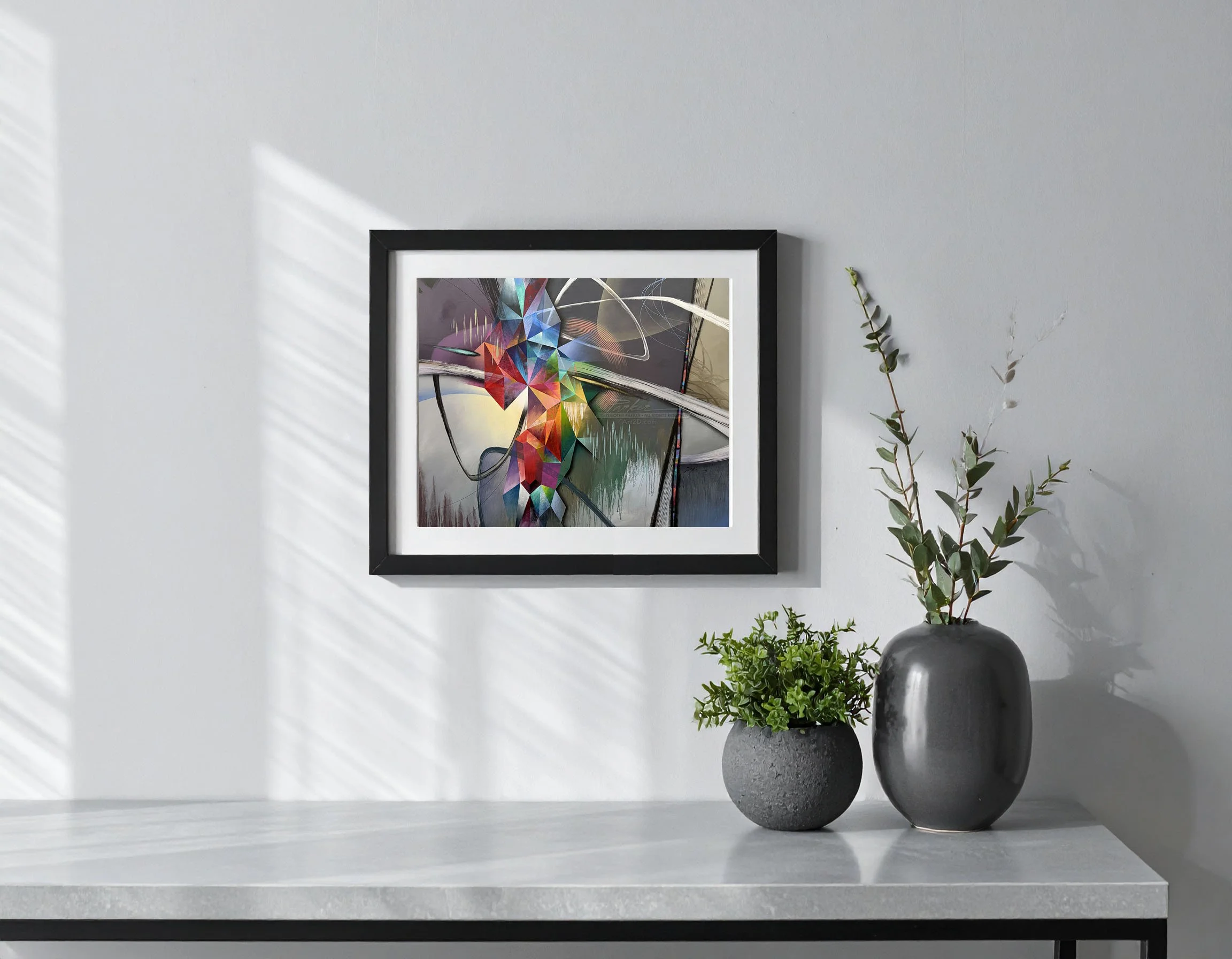Naples Florida best art galleries, large abstract artwork, contemporary modern painting, Naples Florida local artist Timothy Parker, colorful abstract painting, 7.jpg