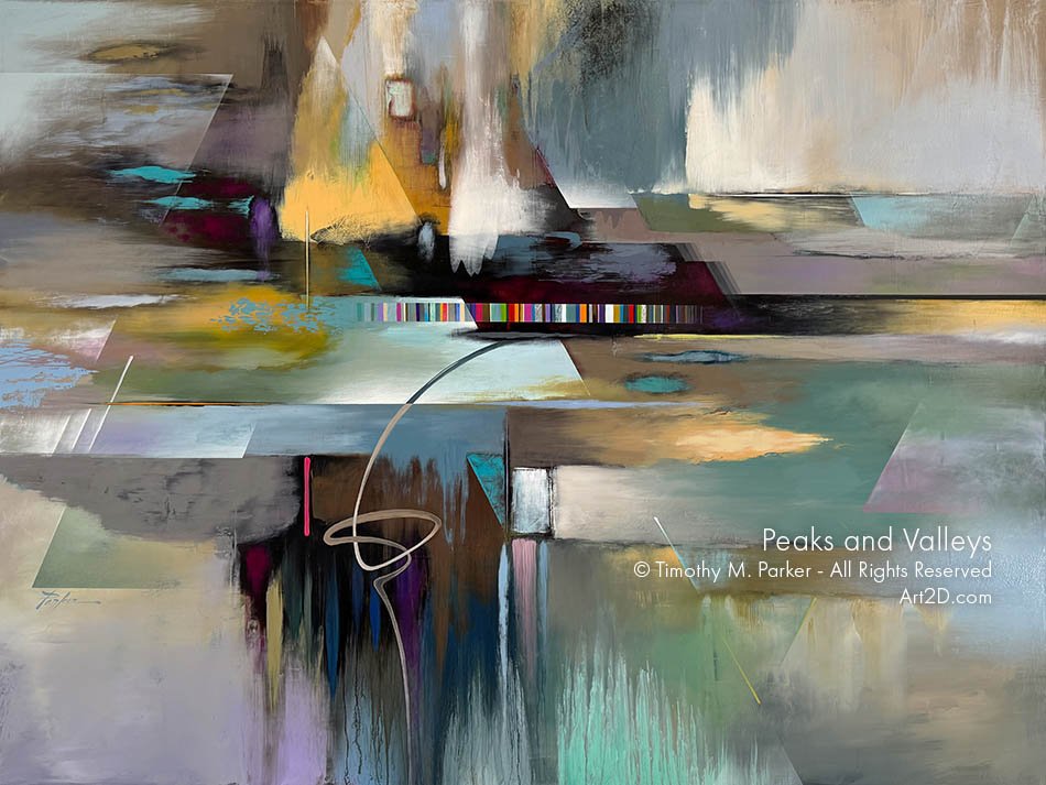 Large Abstract Art, Modern Art Naples FL, Art2D Gallery Naples Florida