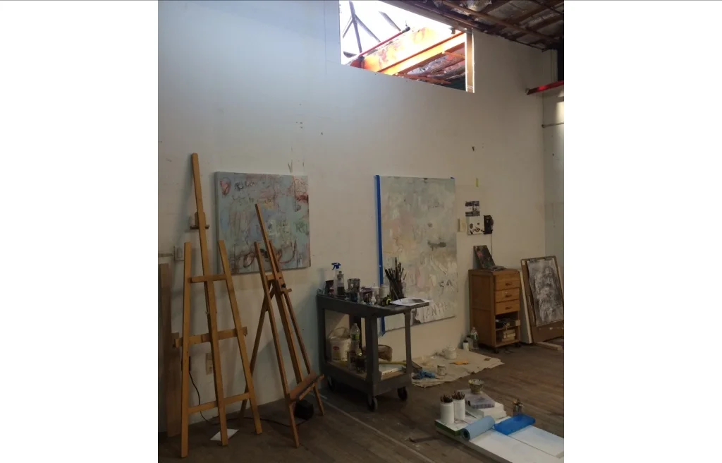 Just cut out a new window in the studio. Such an improvement!