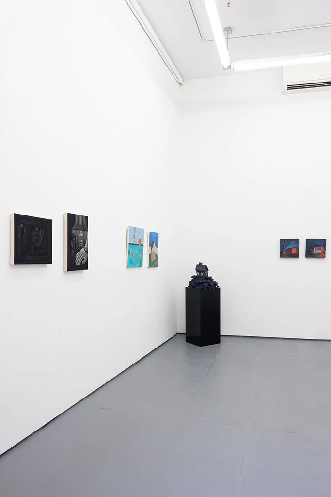  Installation view of  Left Unsaid  (group show) at  Hashimoto Contemporary , New York, NY — 21 June - 26 July 2025  —    Photo Courtesy of  Hashimoto Contemporary  