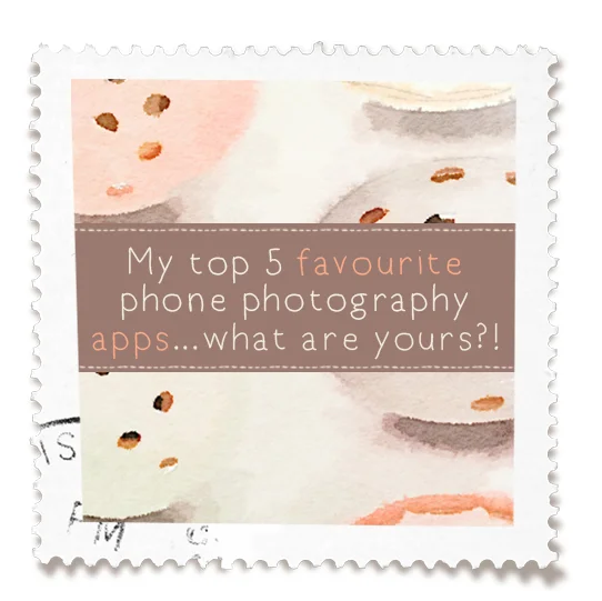Top 5 Favourite Photography Apps