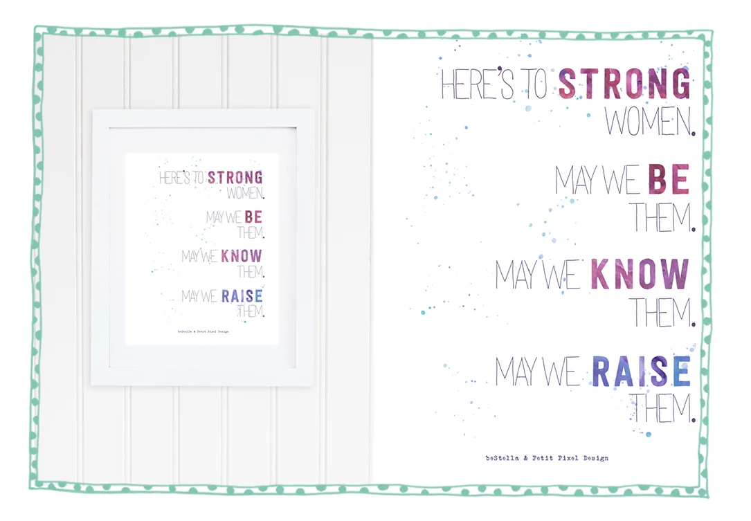If you were on my mailing list this week you would've gotten this watercolour print (and matching desktop wallpaper) to download for keeps. Follow the link if you want to be on the list for next time :)