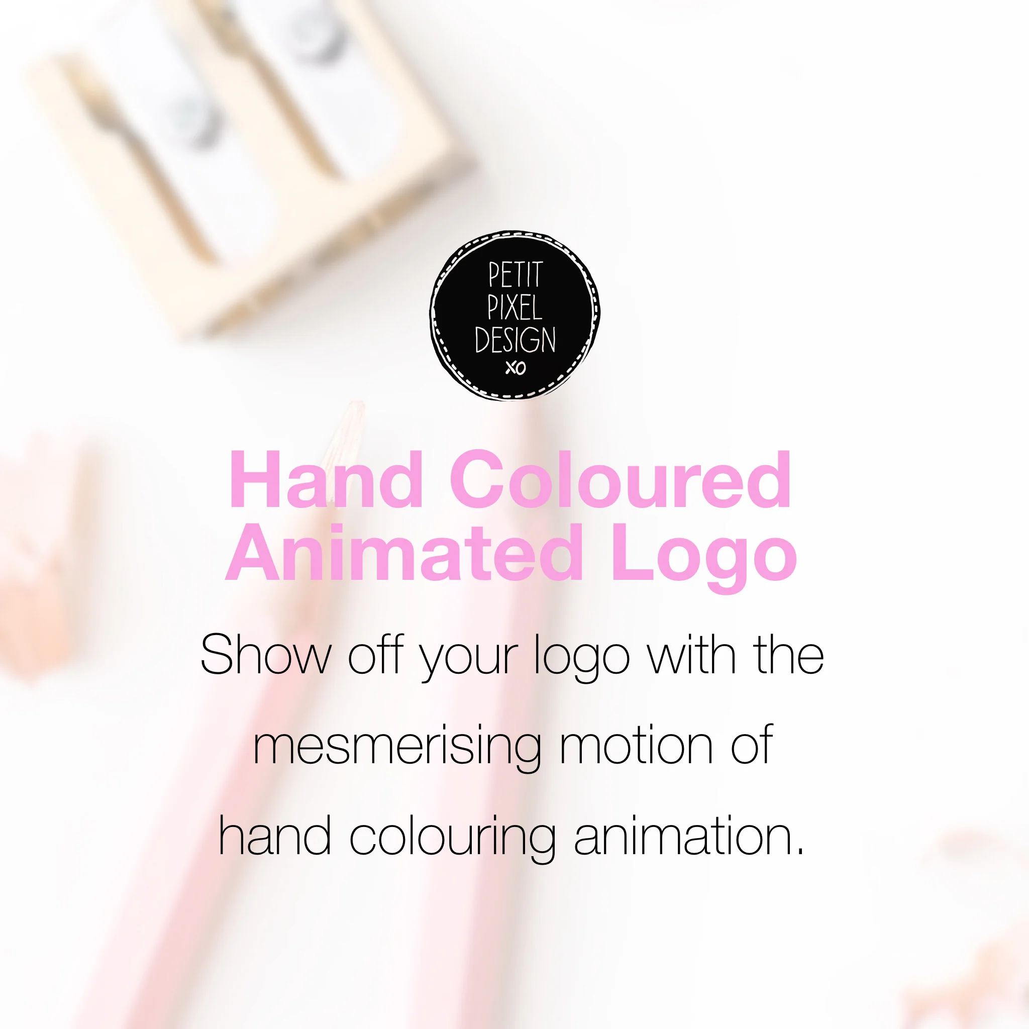 Hand Coloured Logo Animation