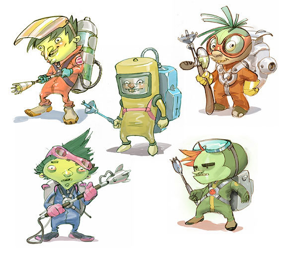 Solidox character concept (2004)