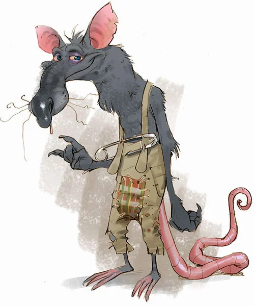 Mouse character for if commersial (2006)