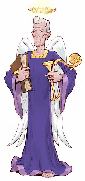 Angel Crash character designs (2006)
