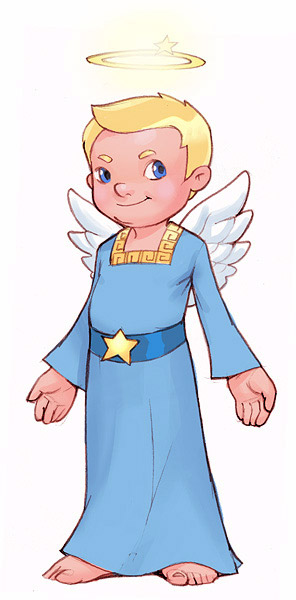 Angel Crash character designs (2006)