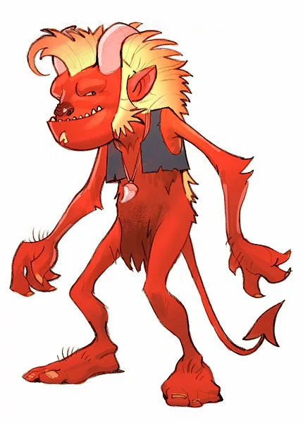 Angel Crash character designs (2006)