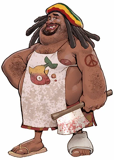 Angel Crash character designs (2006)