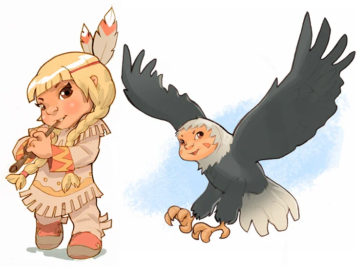 Tatanka Character design (2007)