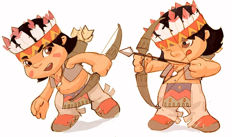 Tatanka Character design (2007)