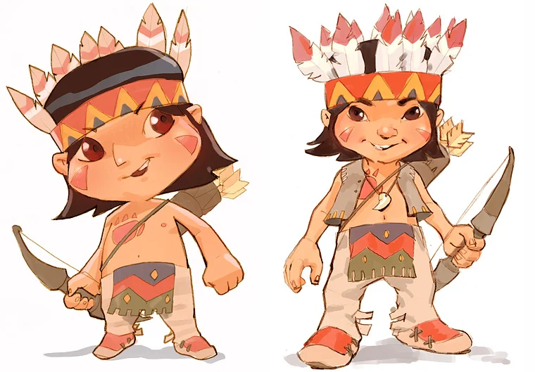 Tatanka Character design (2007)