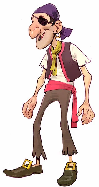 Angel Crash character designs (2006)