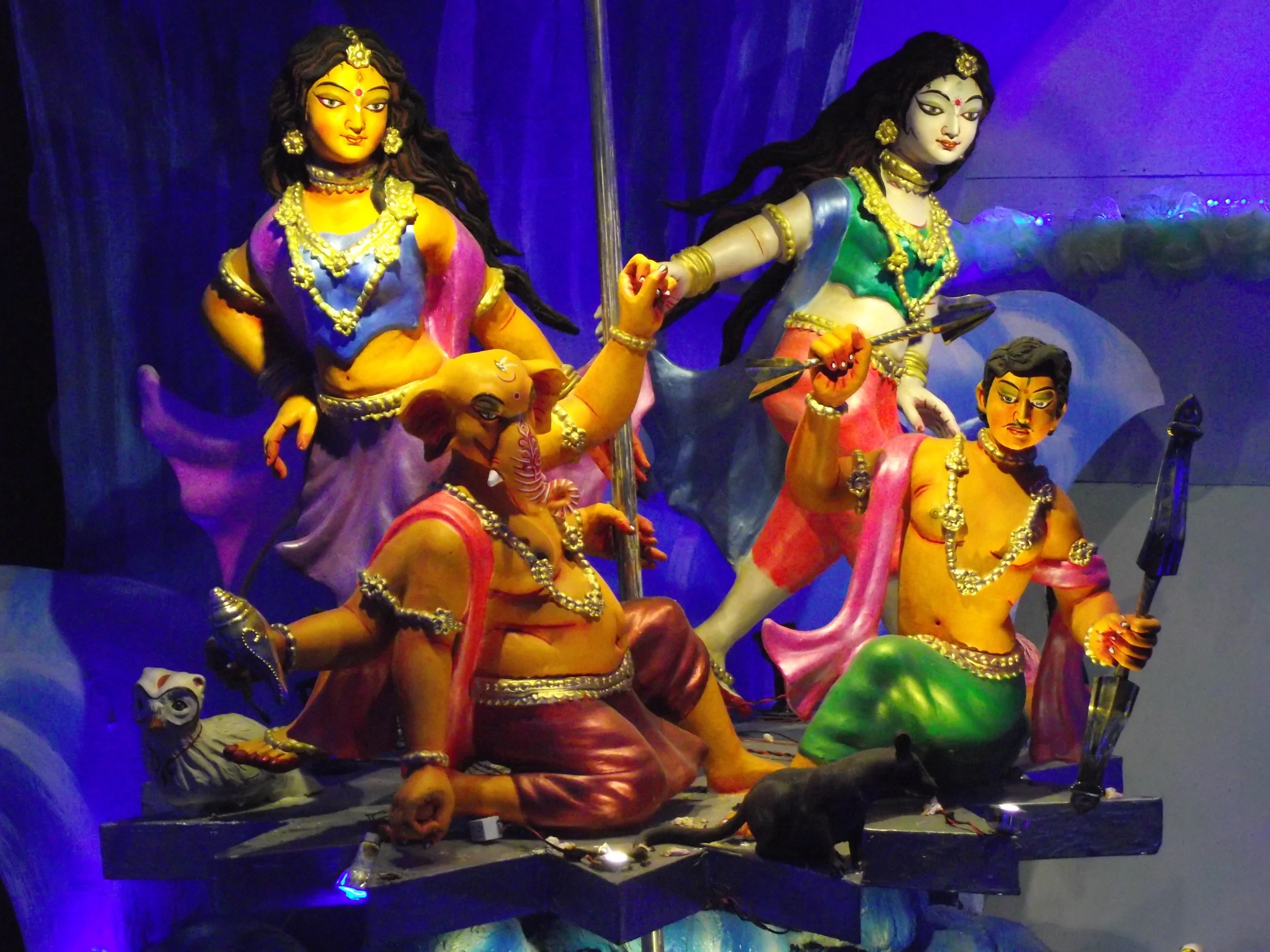  ...which has percolated among Laxmi, Saraswati, Karthik and Ganesha as well 