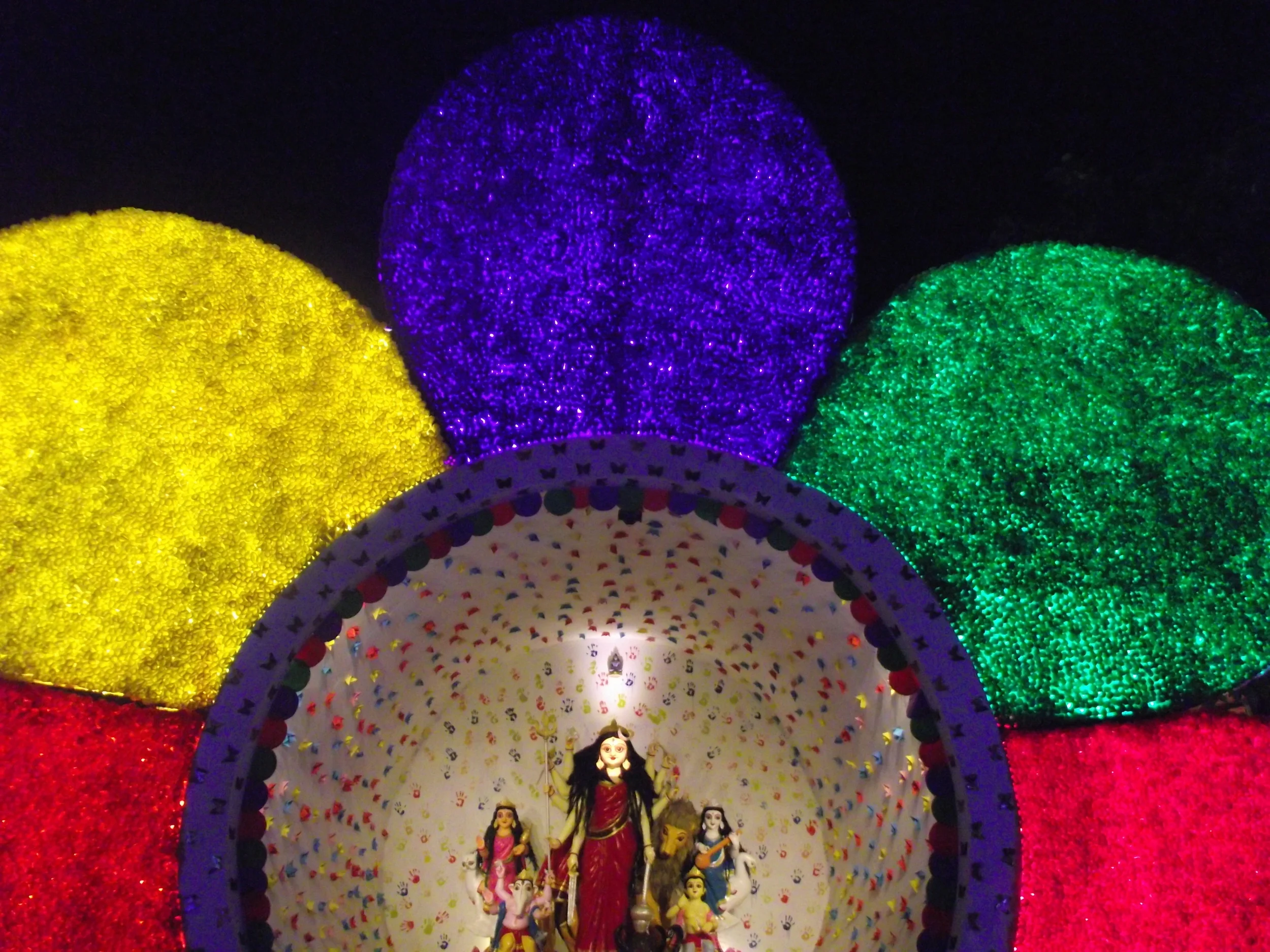  Fantasy of flowers and fantasy of colours at Dumdum Park Yubak Brinda 