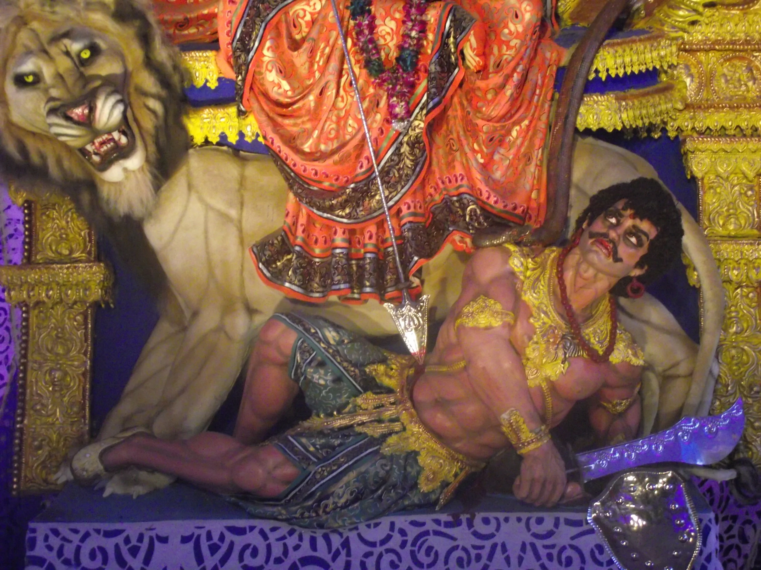  Anger and counter anger - Asura and Lion... 