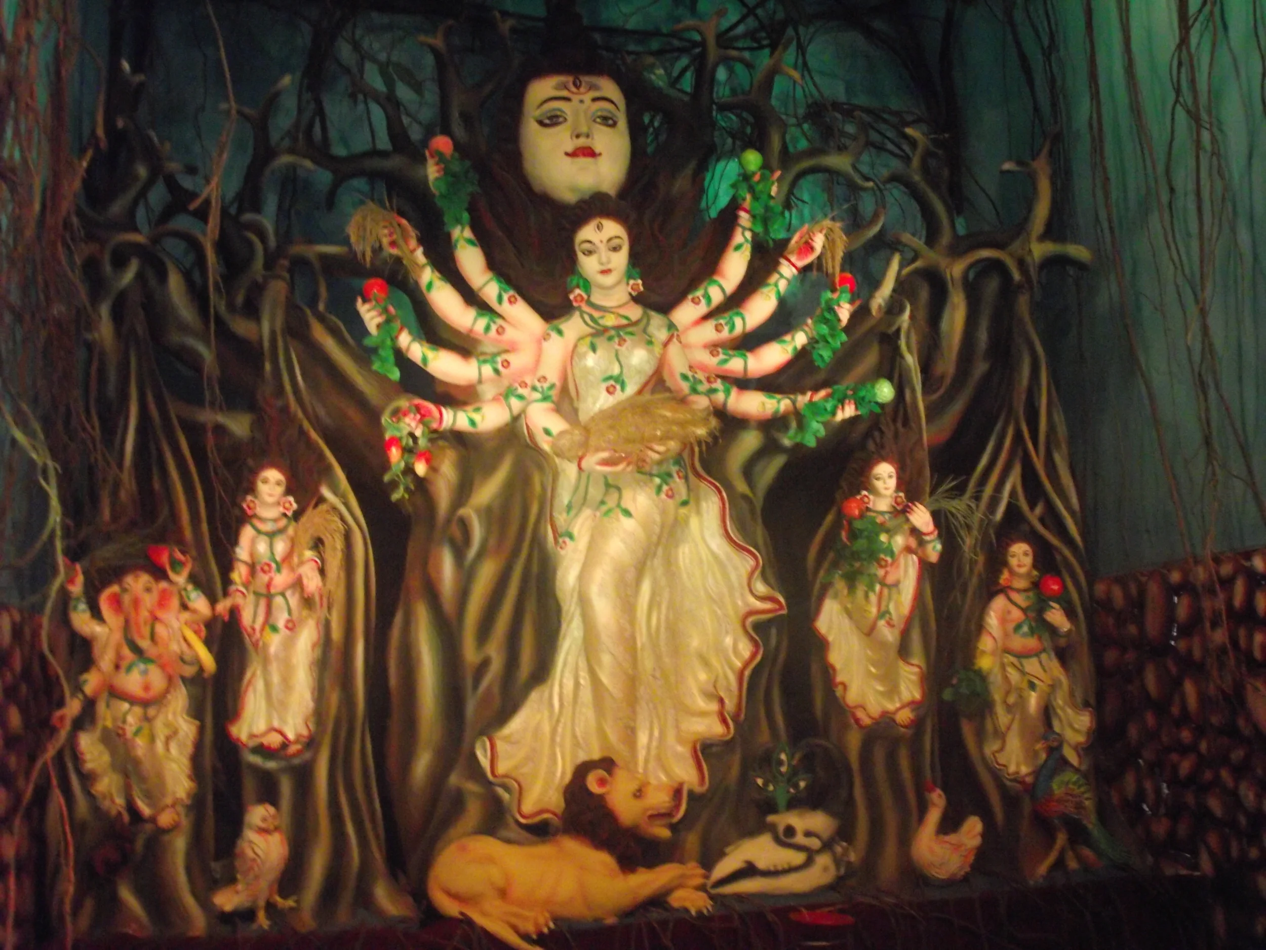  There are many tribal communities who worship the forest god as Bonodebota or Bonodebi. Their belief is "life exists and will exist" if the forest god blesses them. (Even scientifically our dependence on nature earth and greenery is infinite). And t