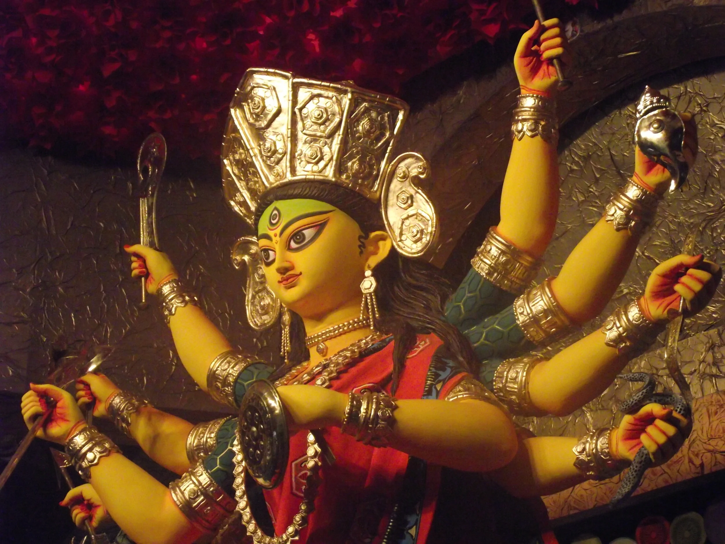  Serene look of Maa Durga! 