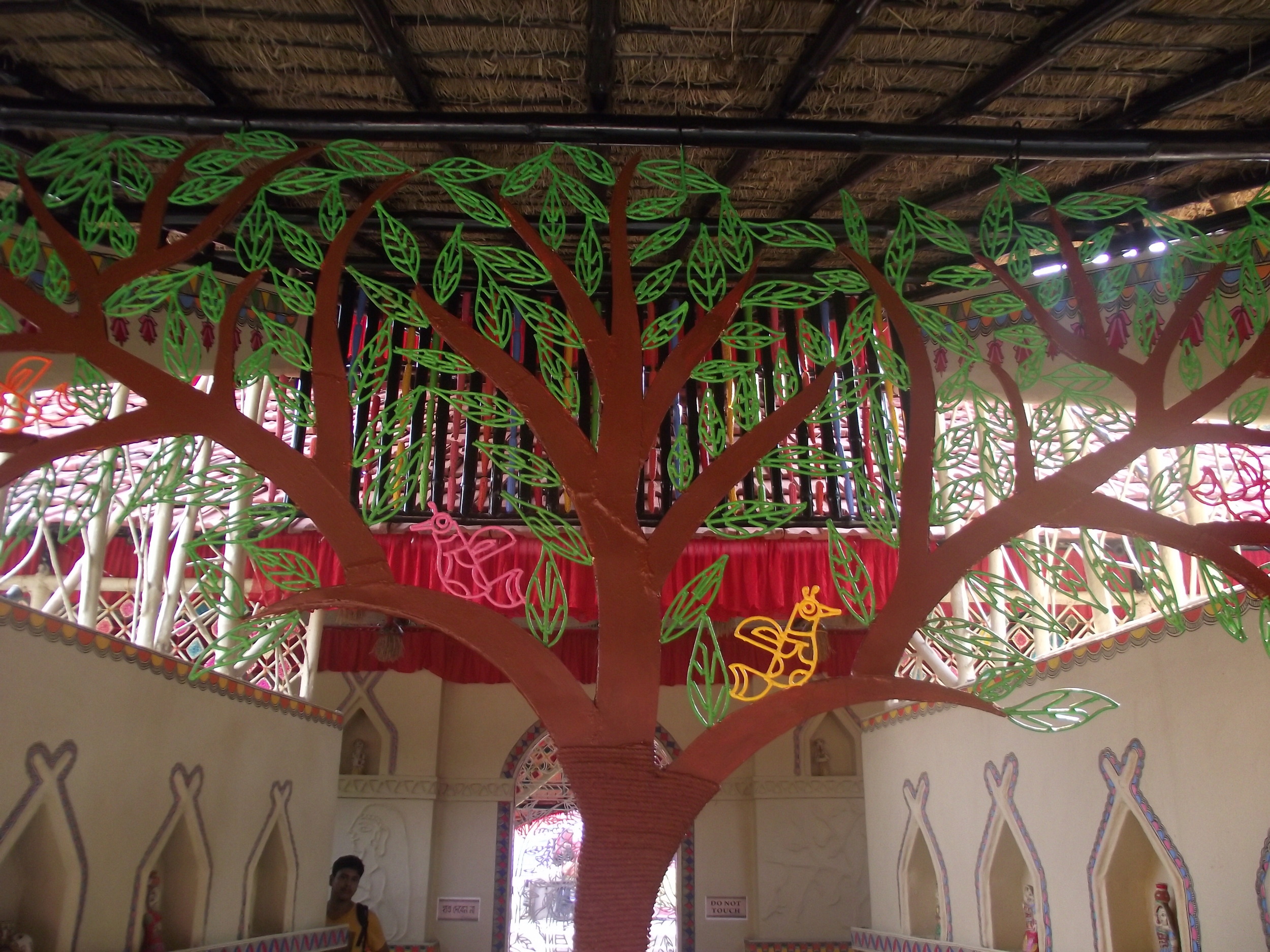  Another tree and this was made with clay instead of matt leaves! 