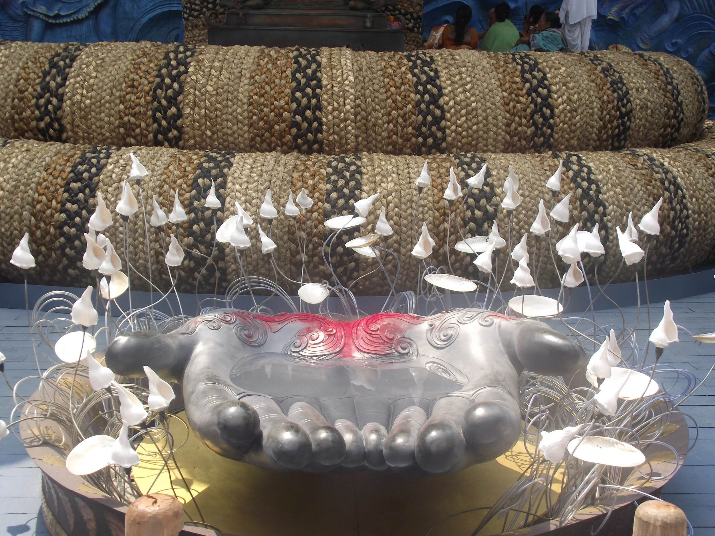  And there emerges Amrita, the heavenly nectar of immortality! 