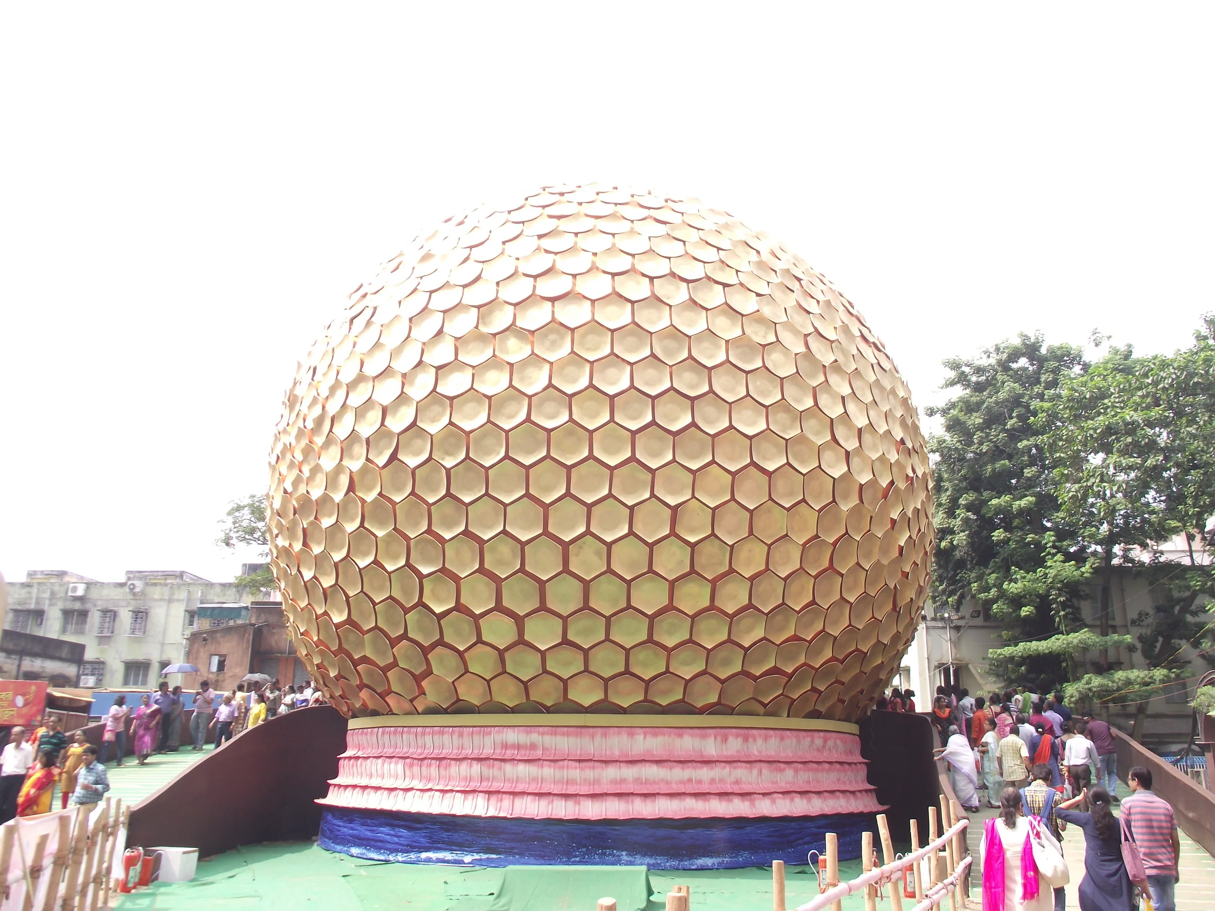  Looks exactly like the Auroville of Pondicherry. 