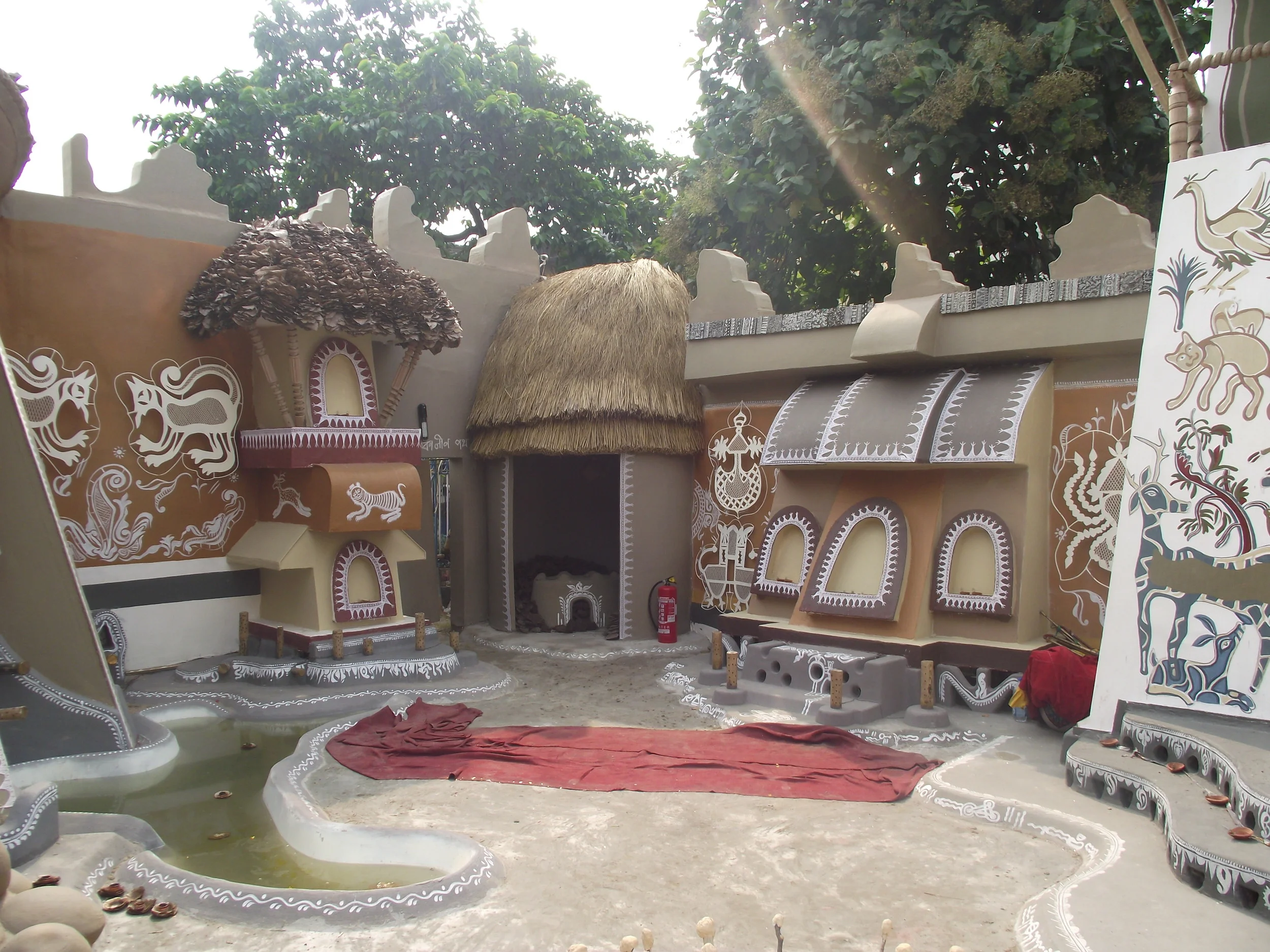  Neat tribal set up created by Aditi... 