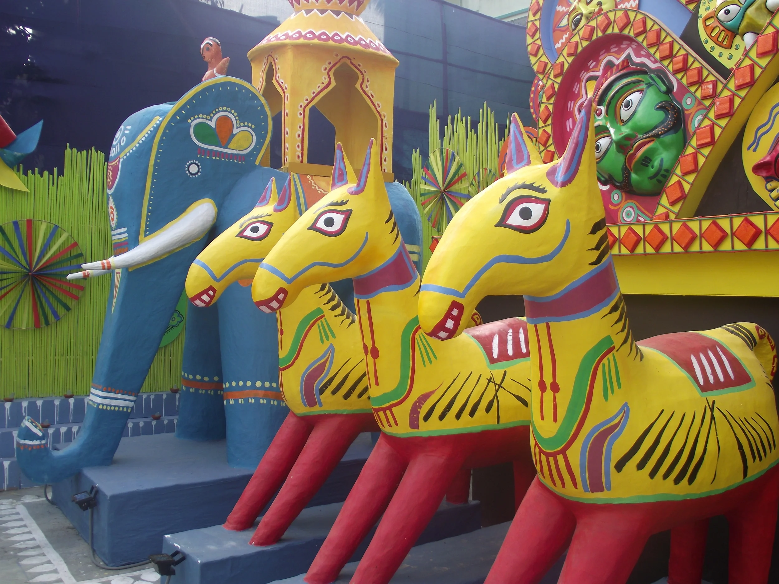  Beyond lifesize depiction of those toys that we played with in our childhood. 