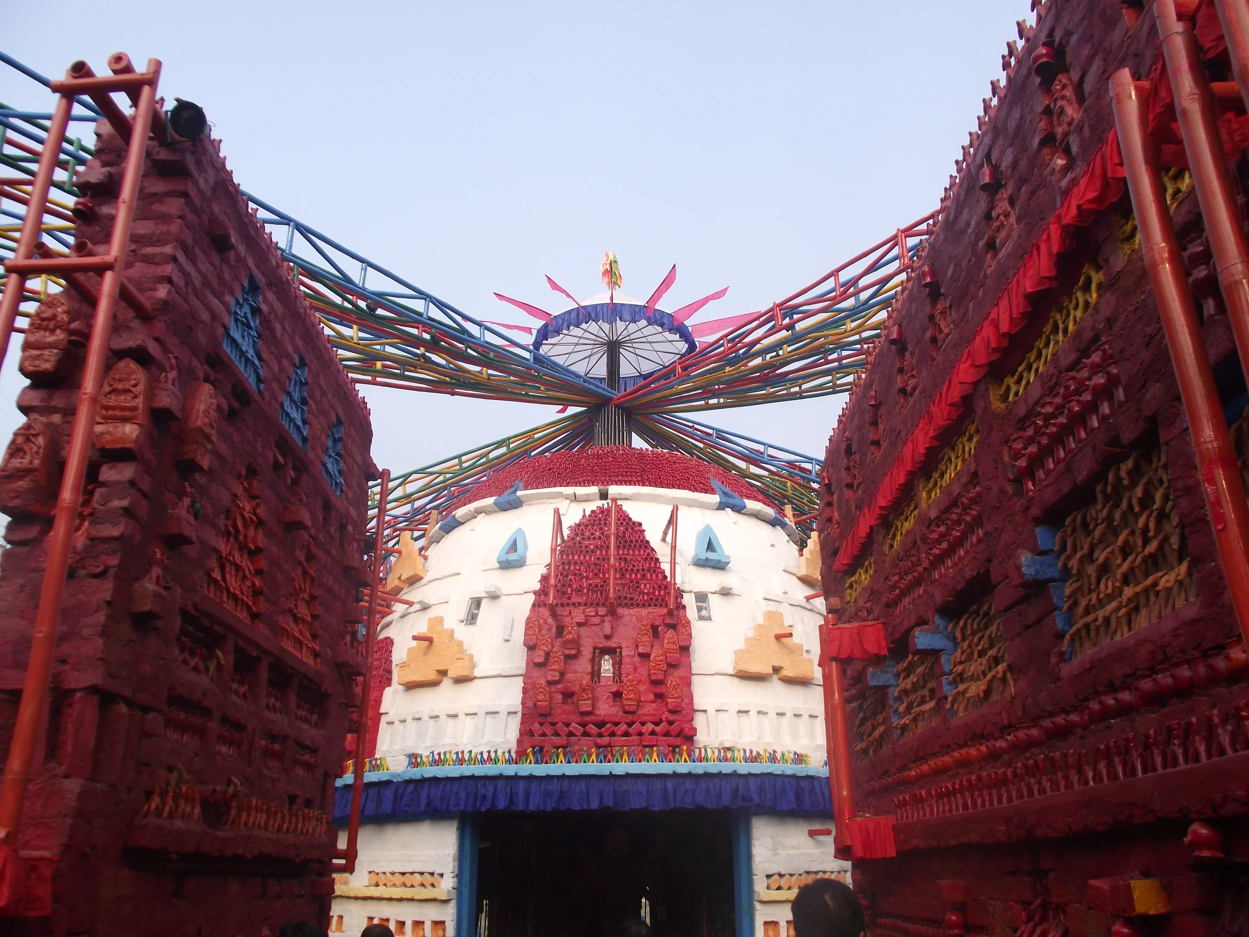  Here is another view of the central dome.&nbsp; 