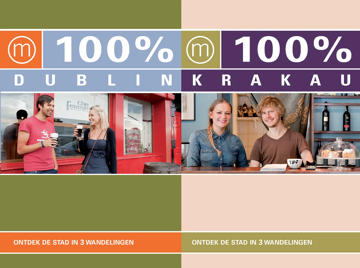 Photography for Dutch publisher mo'media's city guides 100% Dublin and 100% Krakau .