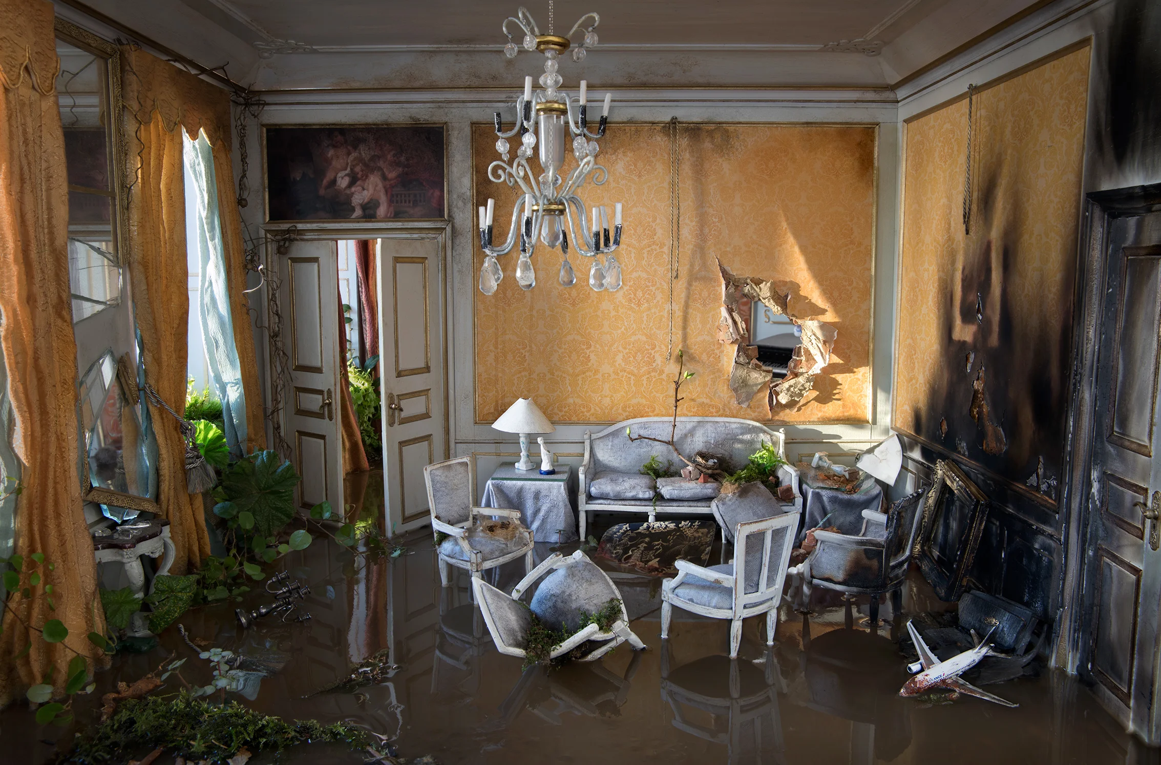 200 x 131 cm, digital print mounted on aluminium dibond. In an edition of 5 + 1 A.P.