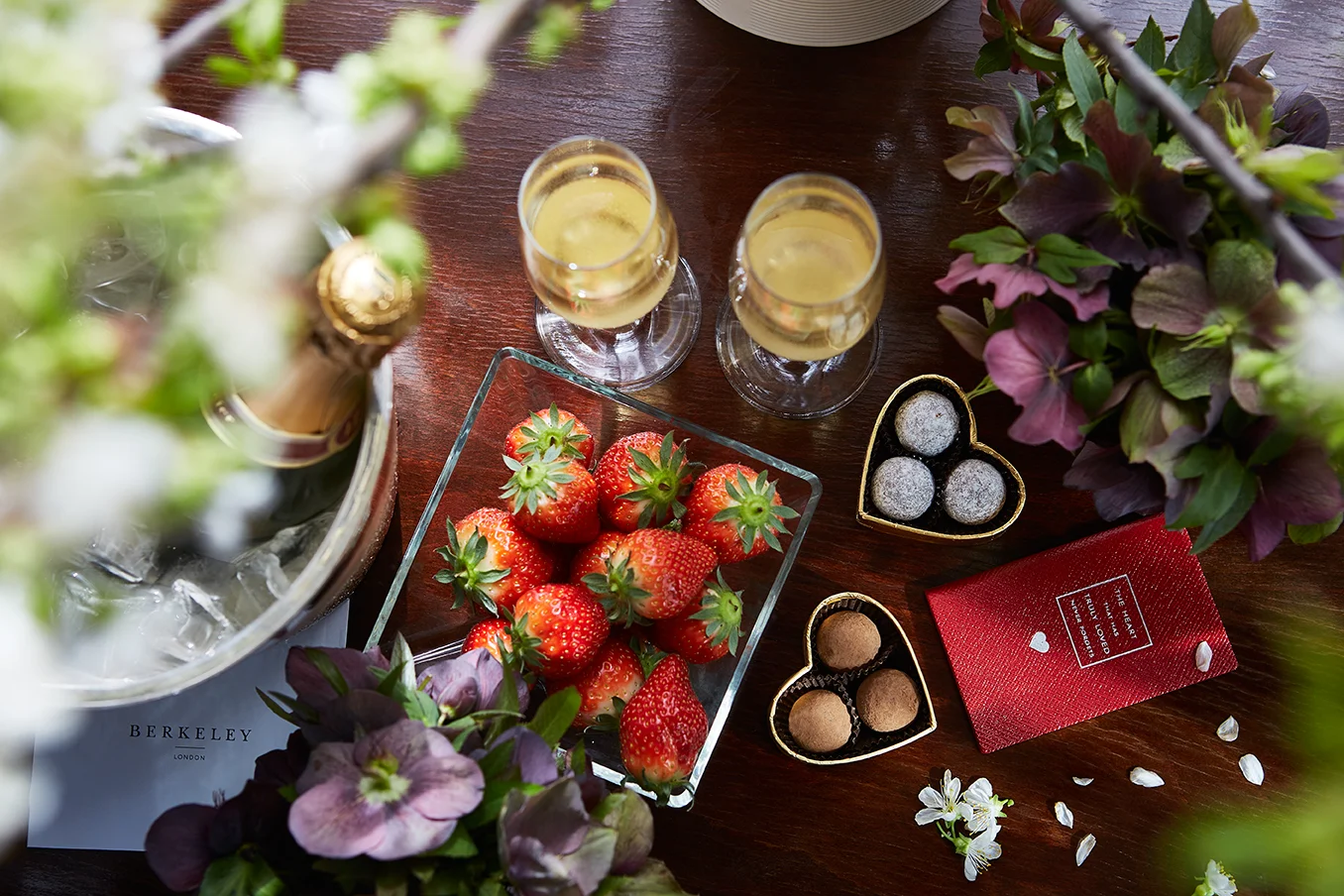 The Berkeley Hotel Valentine's Lifestyle Shoot