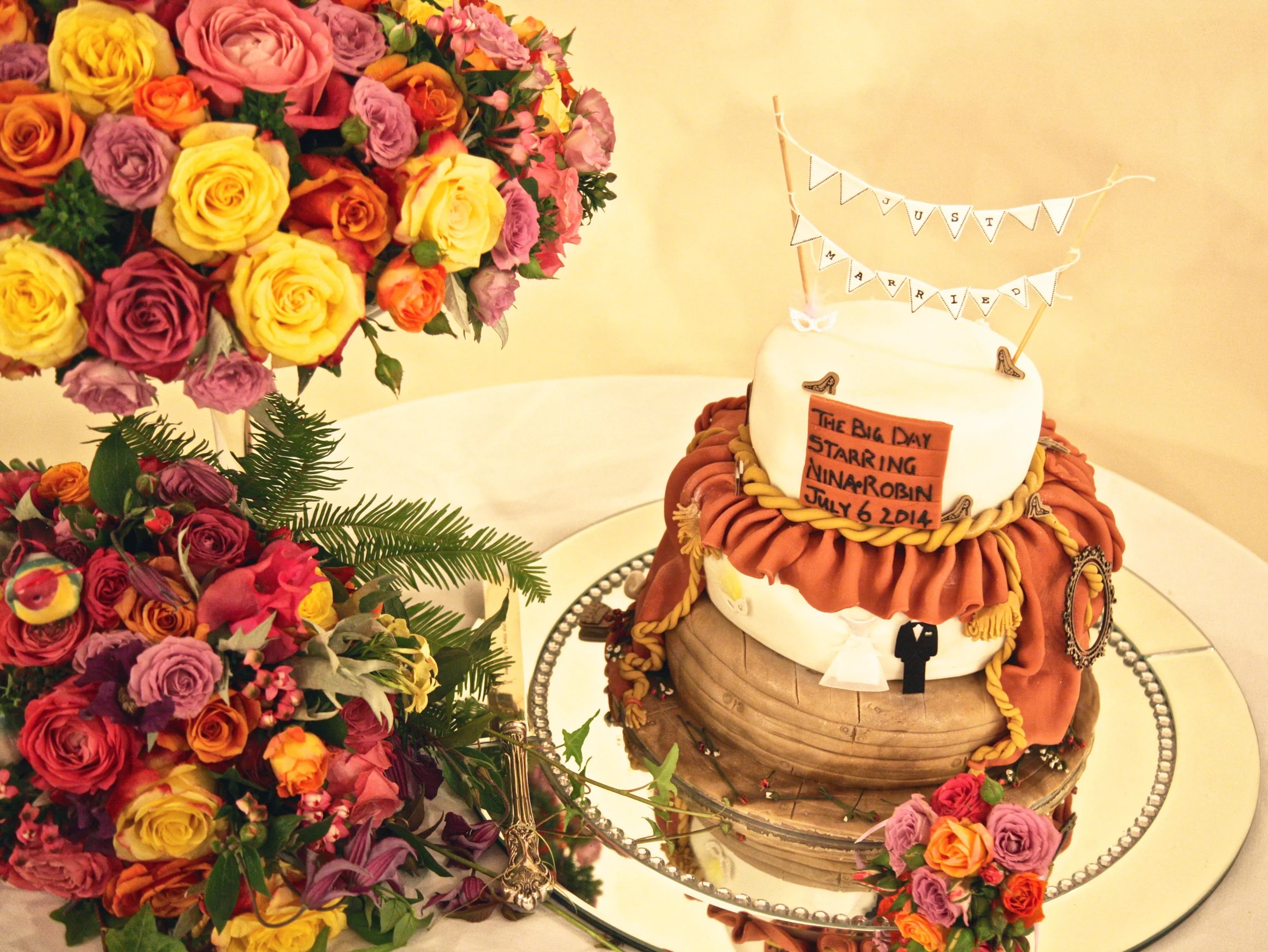 Photographer: Dougal Ziegler Venue: Rivervale Barn www.rivervale-barn-weddings.co.uk Cake: Hetty Ziegler www.canapetocake.co.uk