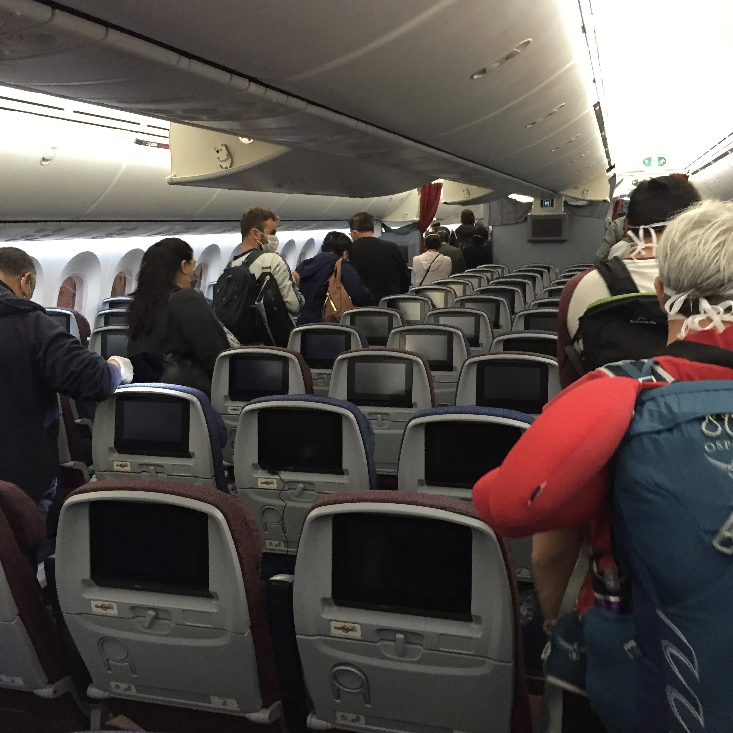 Enroute to quarantine
