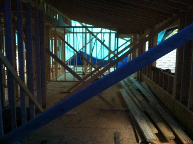 ​2nd floor framing of the "tarp job"