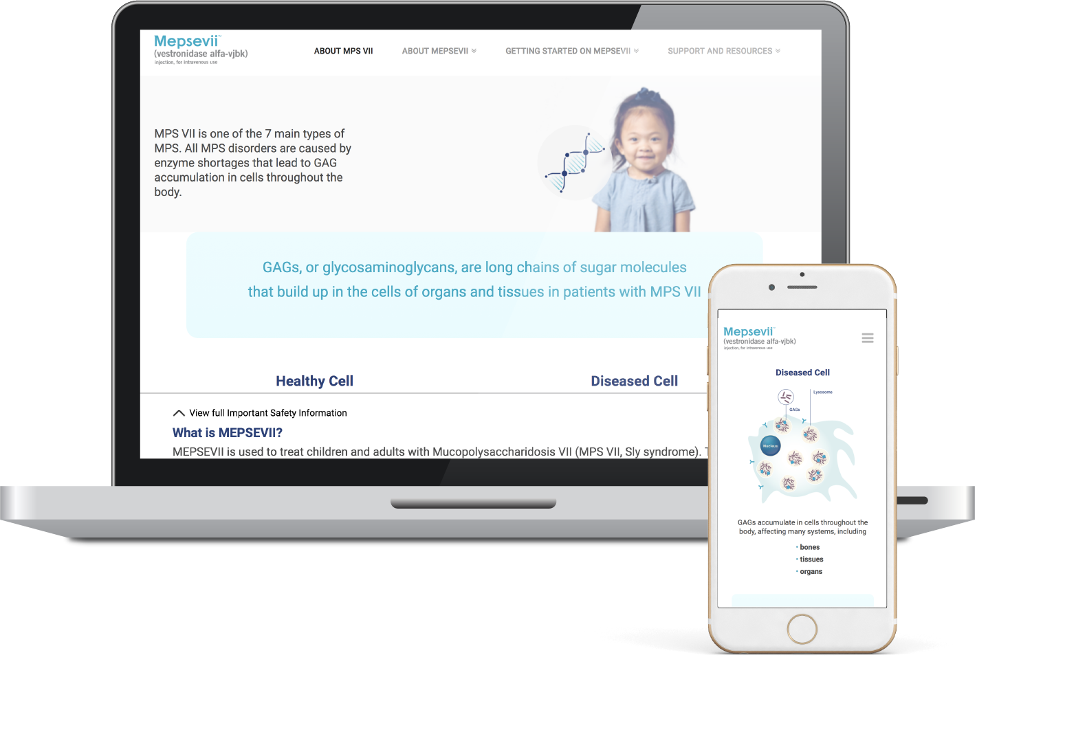  Custom illustrations and icons, photoshoot and unique photo treatment for the brand and for two different audiences, patients and health care professionals.&nbsp; 