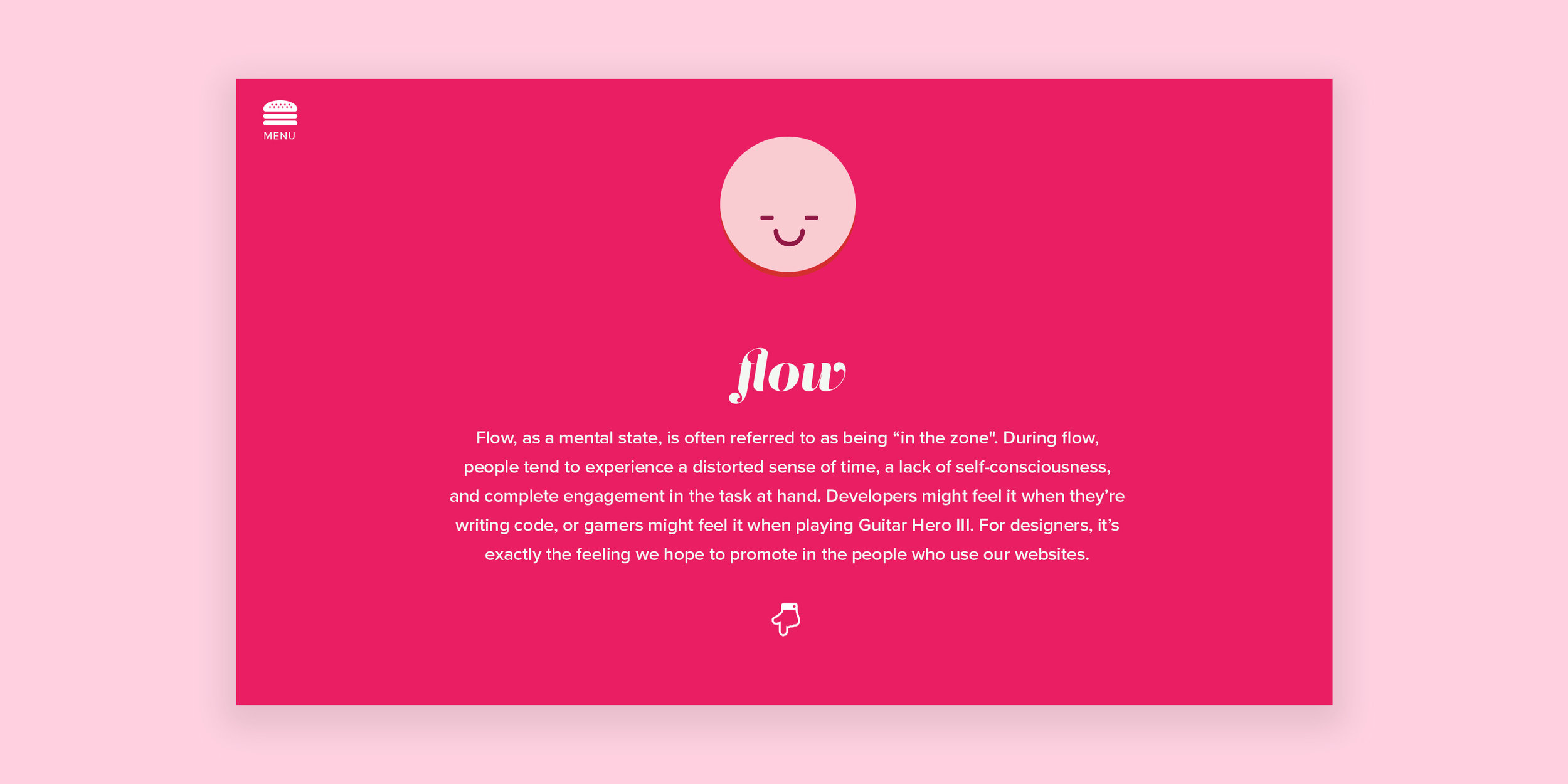 Starting from scratch on my spare time, I designed this visual essay, cleaned up the code and learned a few new things along the way. This side project was a creative outlet outside of work since it allowed me to design without constraints and also became my learning curve when it came to front-end development. 