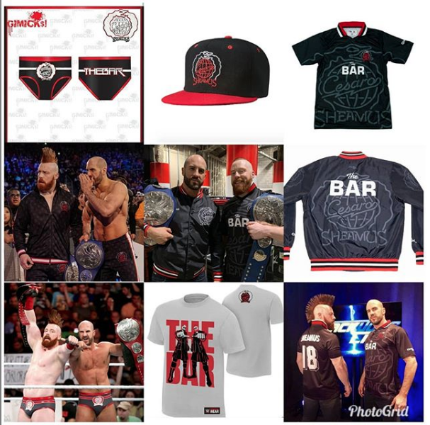 For 2017 I had the privileged of designing tag team gear for @wwesheamus and @wwecesaro in designing their gear I had to figure out how to put elements of their individual logos together to create a new cohesive one. I thought I did a pretty cool job. But it really didn't hit me how cool until 2 weeks ago. That combo logo has been apart of some dope prototypes to merchandise sold on @wweshop and @chalklineofficial Let's do more dope ish like this in 2019. 🔥🔥🔥