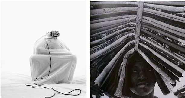 Mouna Karray (Tunisia) Karray was born in Sfax, Tunisia in 1970 and studied cinema and photography in Tunis and Tokyo. She has also taught photography and curated exhibitions in Tunisia. Her minimalist black and white photography has a “strong conceptual composition of horizontals and verticals,” reflecting its Japanese influence. 