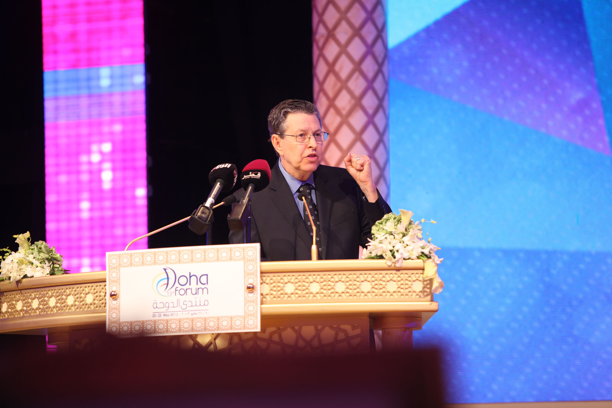 CMED director Steven L. Spiegel closes the 2013 conference.