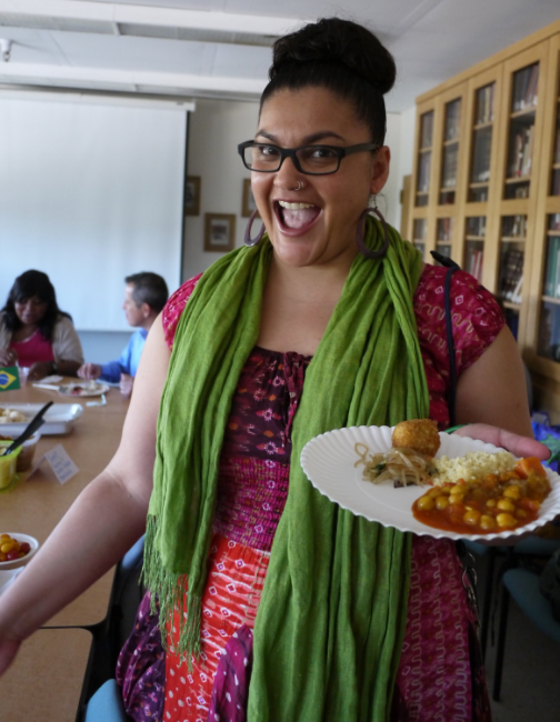 Salome "Life-of-the-Party" Mohajer-Ganjei. ( Photo: Monica Ma/ UCLA)