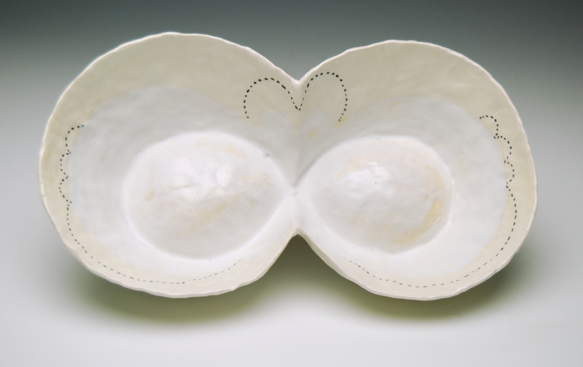 Yellow Double Bowl