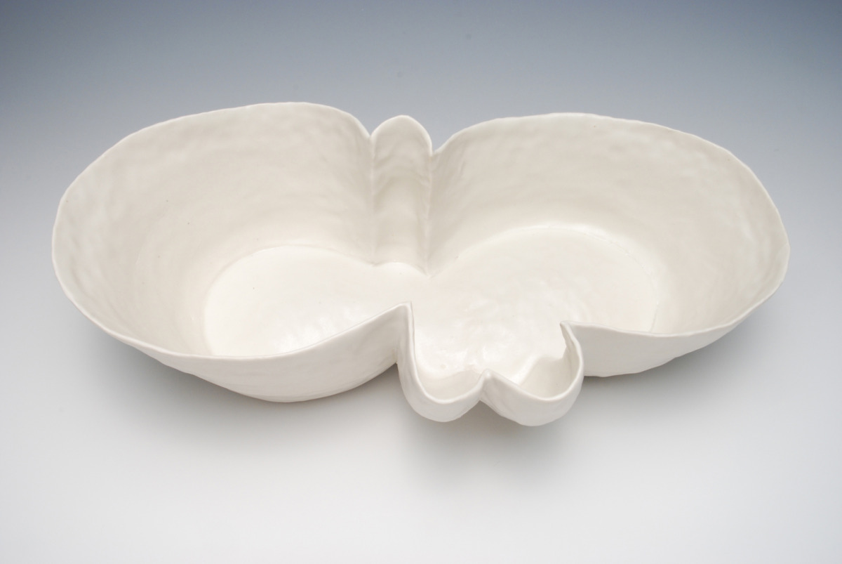 White Platter, detail