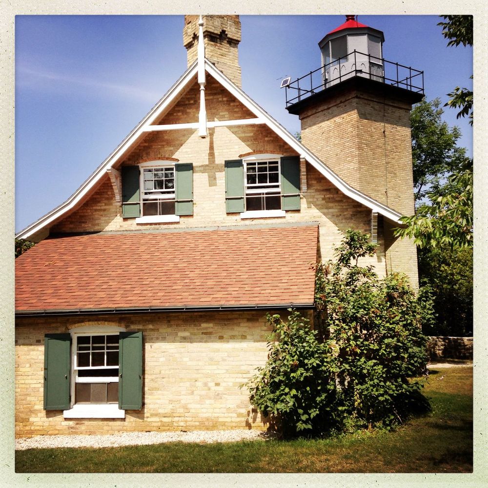 Lighthouse in Door County