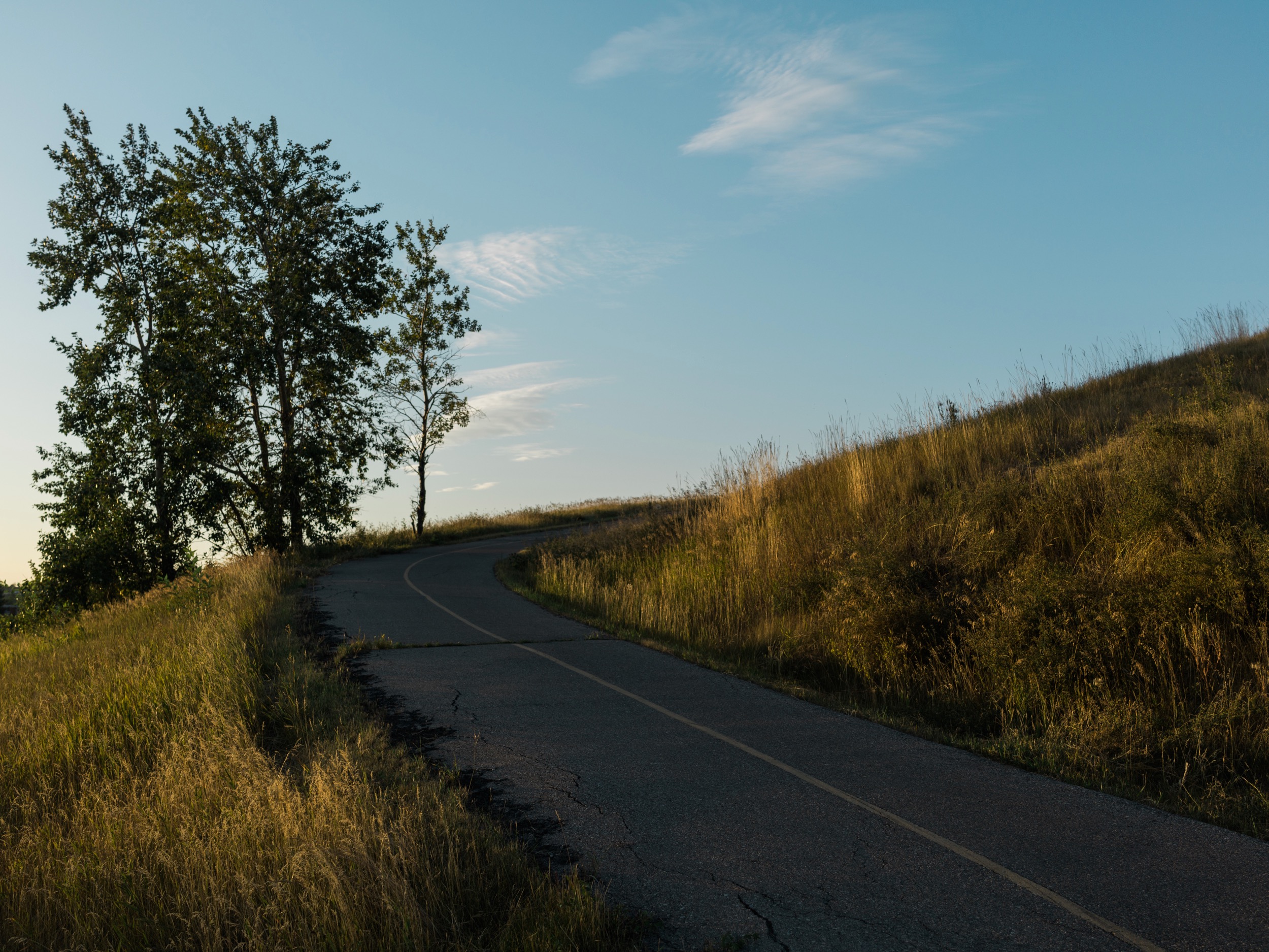  I tried using an s-curve composition for this photo. I think it may have been more effective to take a few steps to the left to show a larger portion of the pathway.&nbsp; 